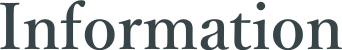 インフォメーション